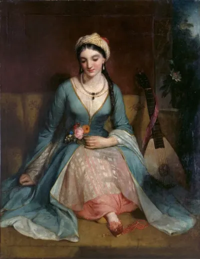 A Young Greek Woman