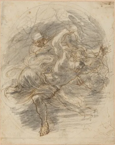 A Young Man Pursued By Death