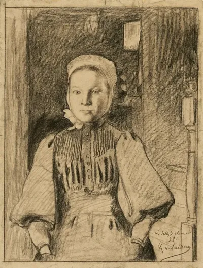 A Young Peasant Girl From The Vendee