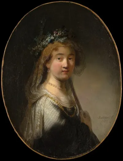 A Young Woman As A Shepherdess
