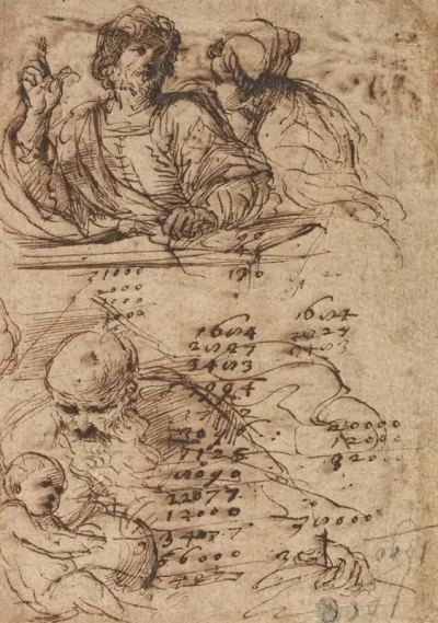 A Youth Addressing A Man And An Old Man With A Child