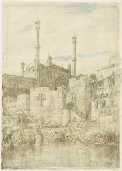 Aan De Ganges Bij Benares