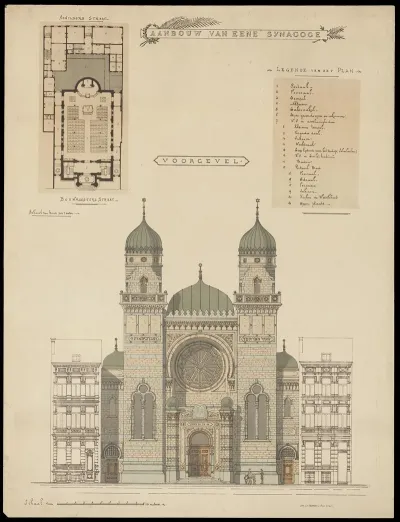Aanbouw Van Eene Synagoge
