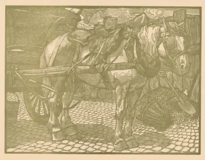 Aangespannen Paard