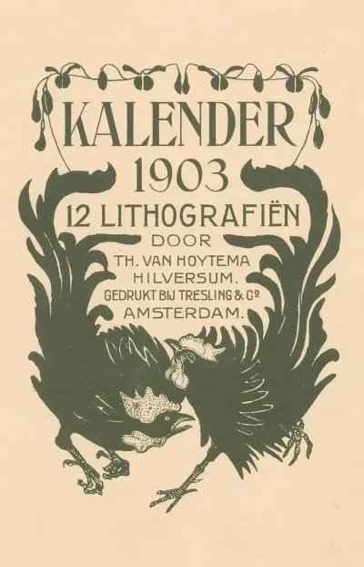 Aankondiging Voor Kalender 1903 2