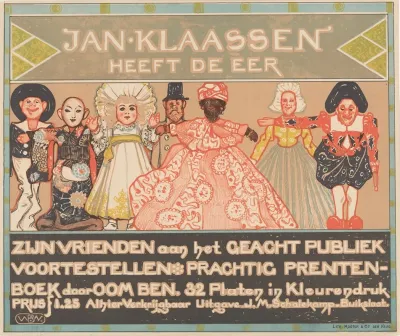 Aankondigingsblad Van Jan Klaassen