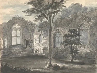 Abbey At Birkenhead 1830