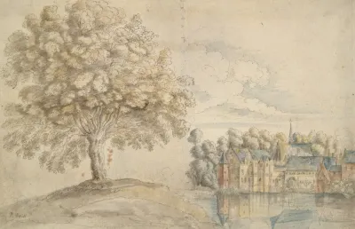 Abbey Of Groenedael Near Brussels