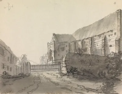 Abbotsbury Abbey Dorset England 4