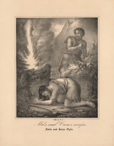 Abels And Cains Sacrifice