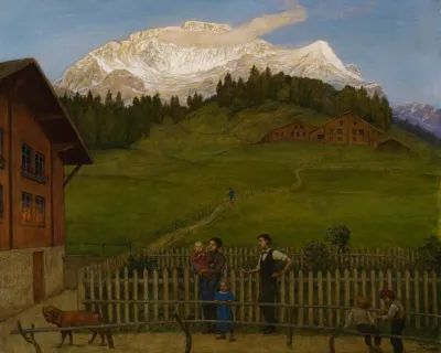Abend In Der Schweiz Ii