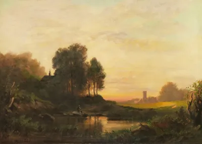 Abendlandschaft 5