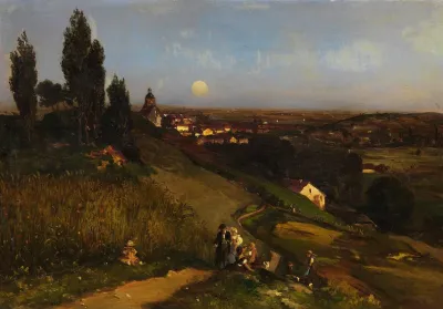 Abendlandschaft 6