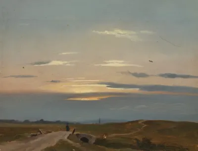 Abendlandschaft 7