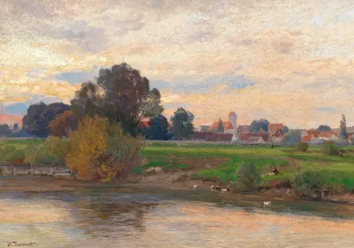 Abendlandschaft Etzenhausen