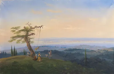 Abendliches Vergnugen Vor Den Toren Konstantinopels