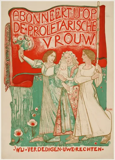 Abonneert U Op De Proletarische Vrouw Wij Verdedigen Uwe Rechten