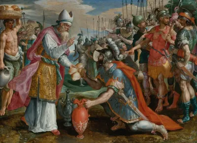 Abraham And Melchizedek 2