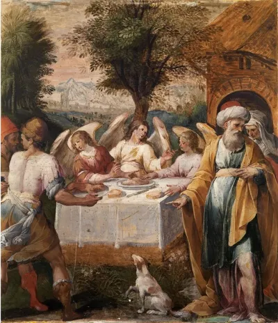 Abraham And The Three Angels 2