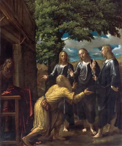 Abraham And The Three Angels 4