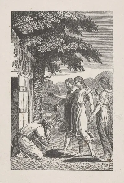 Abraham And The Three Angels 5