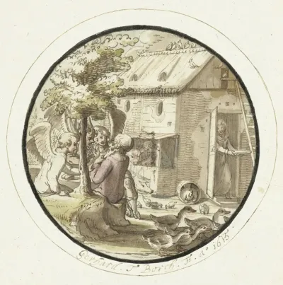 Abraham En De Engelen