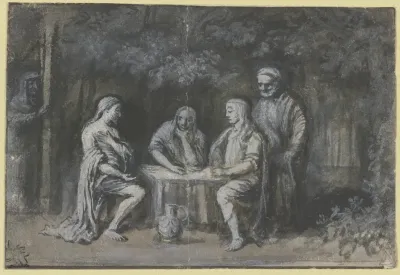 Abraham Entertaining The Angels 3