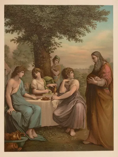 Abraham Entertains The Angels