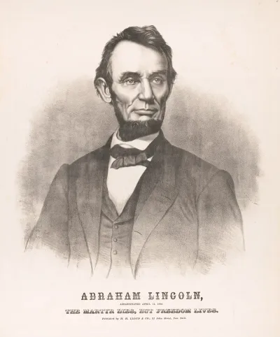 Abraham Lincoln Assassinated April 14 1865