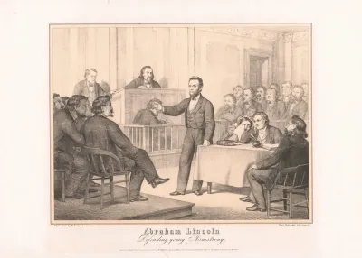 Abraham Lincoln Defending Young Armstrong 2