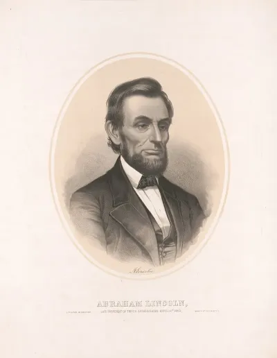 Abraham Lincoln Late President Of The U S Assassinated April 14th 1865