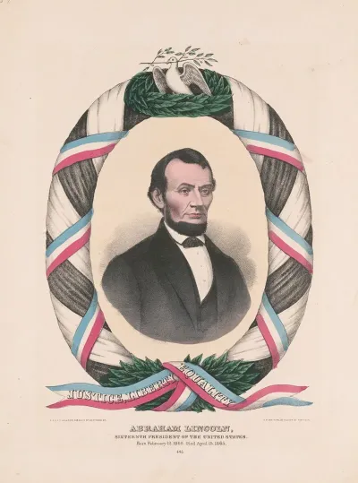 Abraham Lincoln Sixteenth President Of The United States Born February 12 1809 Died April 15 1865
