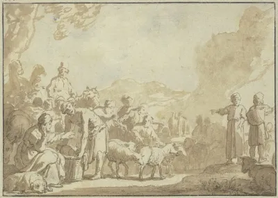 Abraham Und Lot Trennen Sich