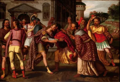 Absalom Propitiating Friends 2 Samuel 15 2 5