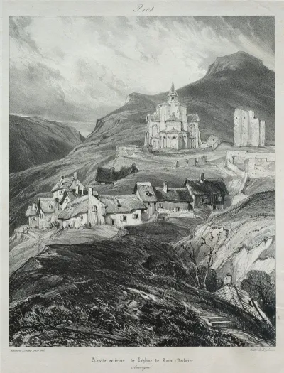 Abside De Leglise De Saint Nectaire