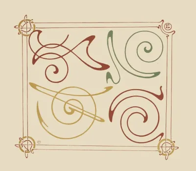 Abstract Design Based On Arabesques 3