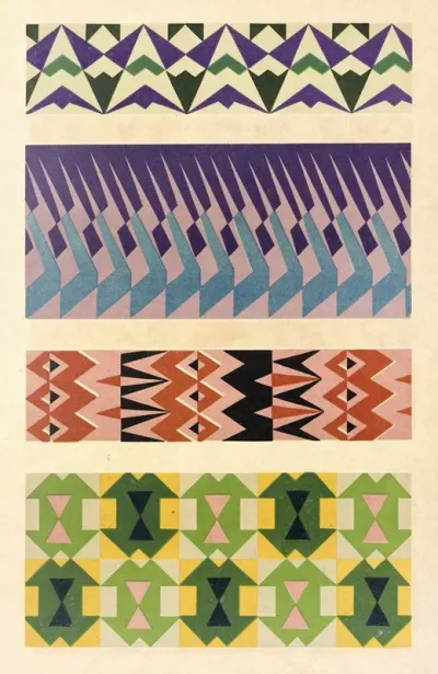 Abstract Pattern Portfolio Pl 09