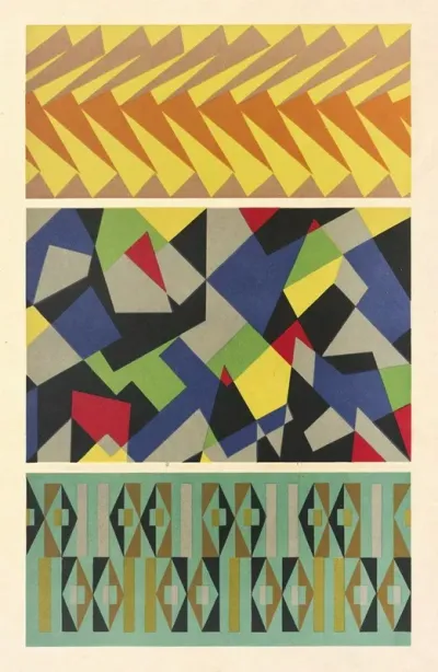 Abstract Pattern Portfolio Pl 16