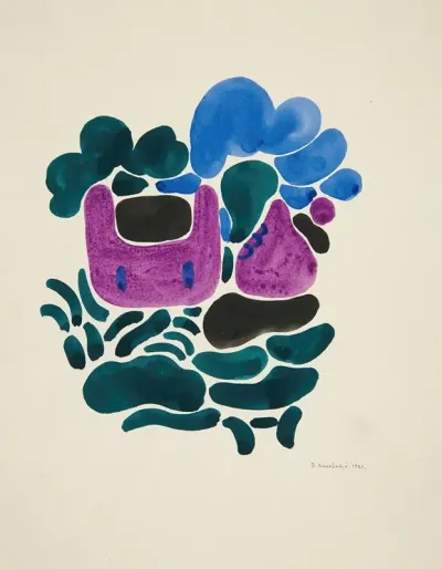 Abstraction Based On Flower Forms Iii