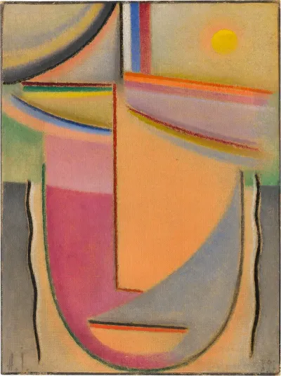 Abstrakter Kopf 4
