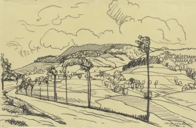 Abtsroda Mit Der Wasserkuppe