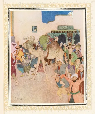 Abu L Hasan Orders That The Sheiks Ofthe District Should Be Taken To Be Impaled On The Back Of A Mangy Camel