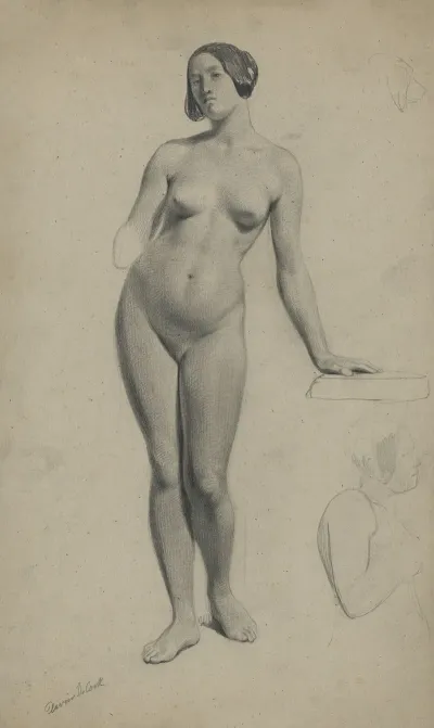 Academic Nude Of A Standing Woman 2