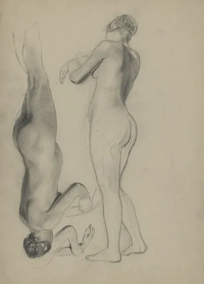 Academic Nude Of A Standing Woman 3