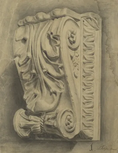 Academic Ornament Study Console