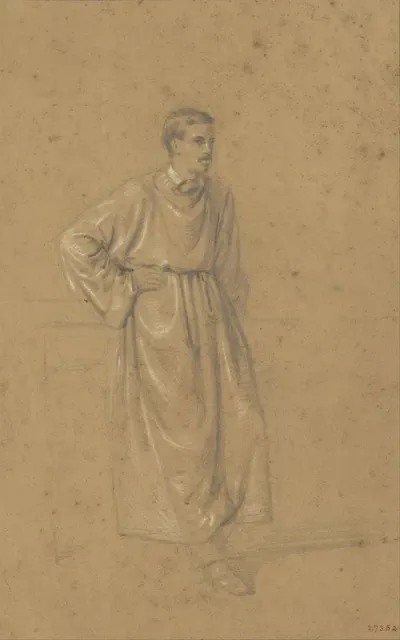 Academic Study Of A Male Figure