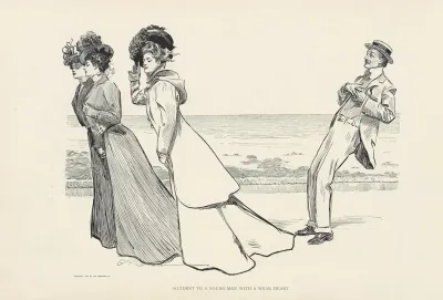 Accident To A Young Man With A Weak Heart