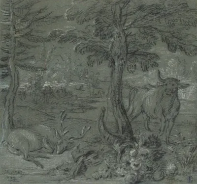 Achelous Transformed Into A Bull