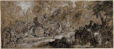 Achilles Dragging The Body Of Hector