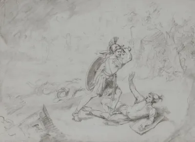 Achilles Kills Hector 2